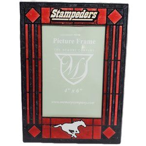 CFL Calgary Stampeders Glass Picture Frame